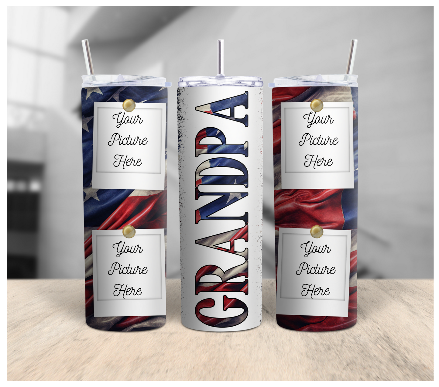 Grandpa Custom Tumbler