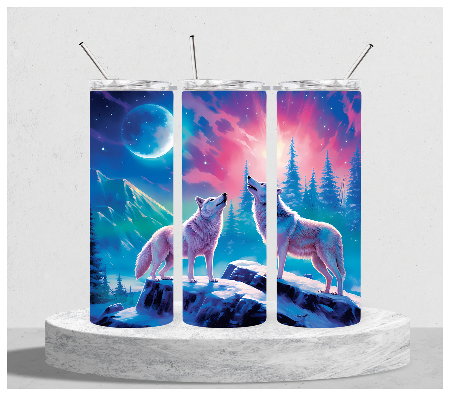 Wolf Tumbler