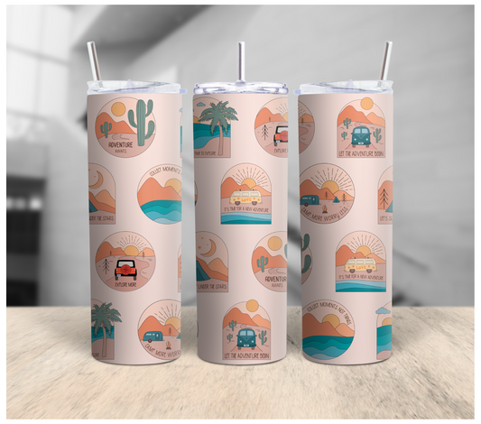 Camping Quotes Tumbler