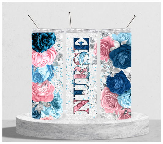Nurse Roses Tumbler