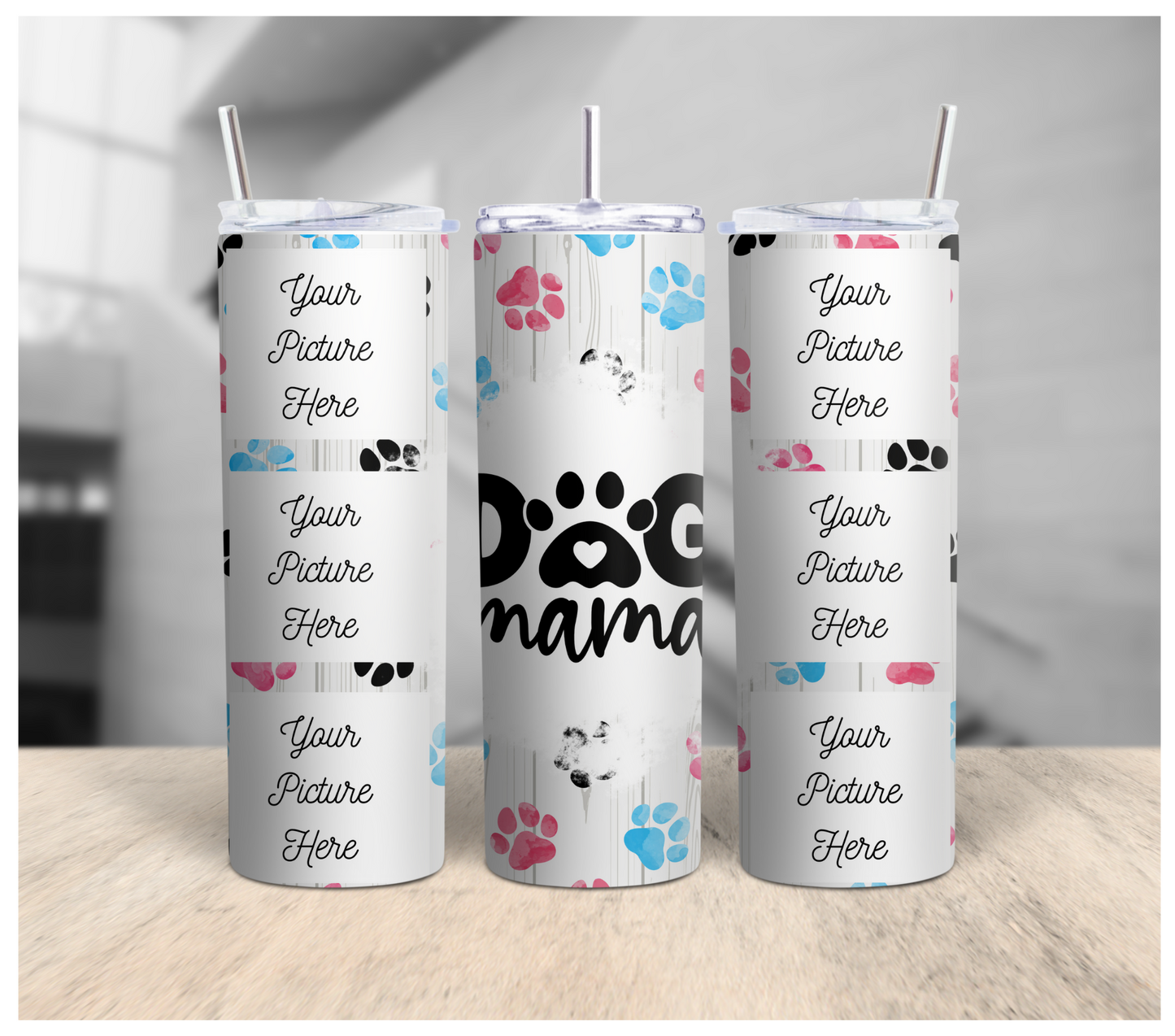 Dog Mama Custom Tumbler