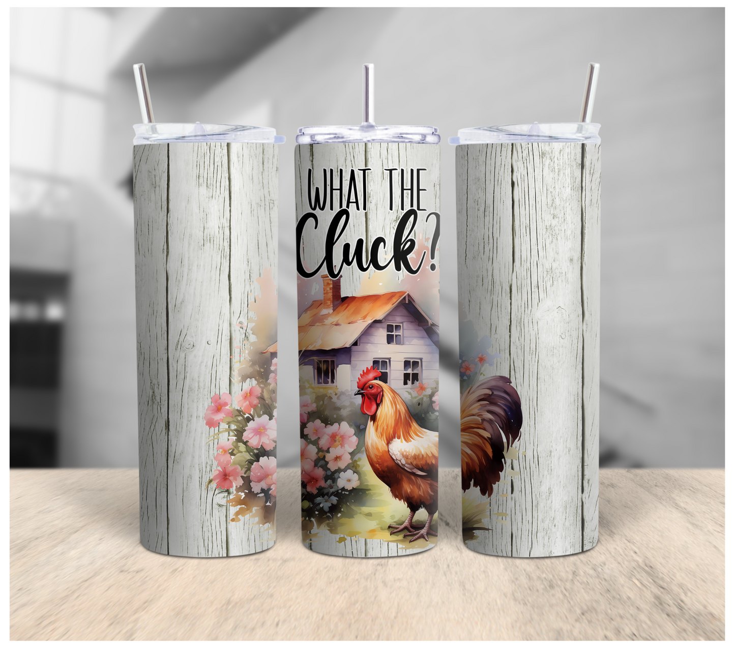 What the Cluck Tumbler